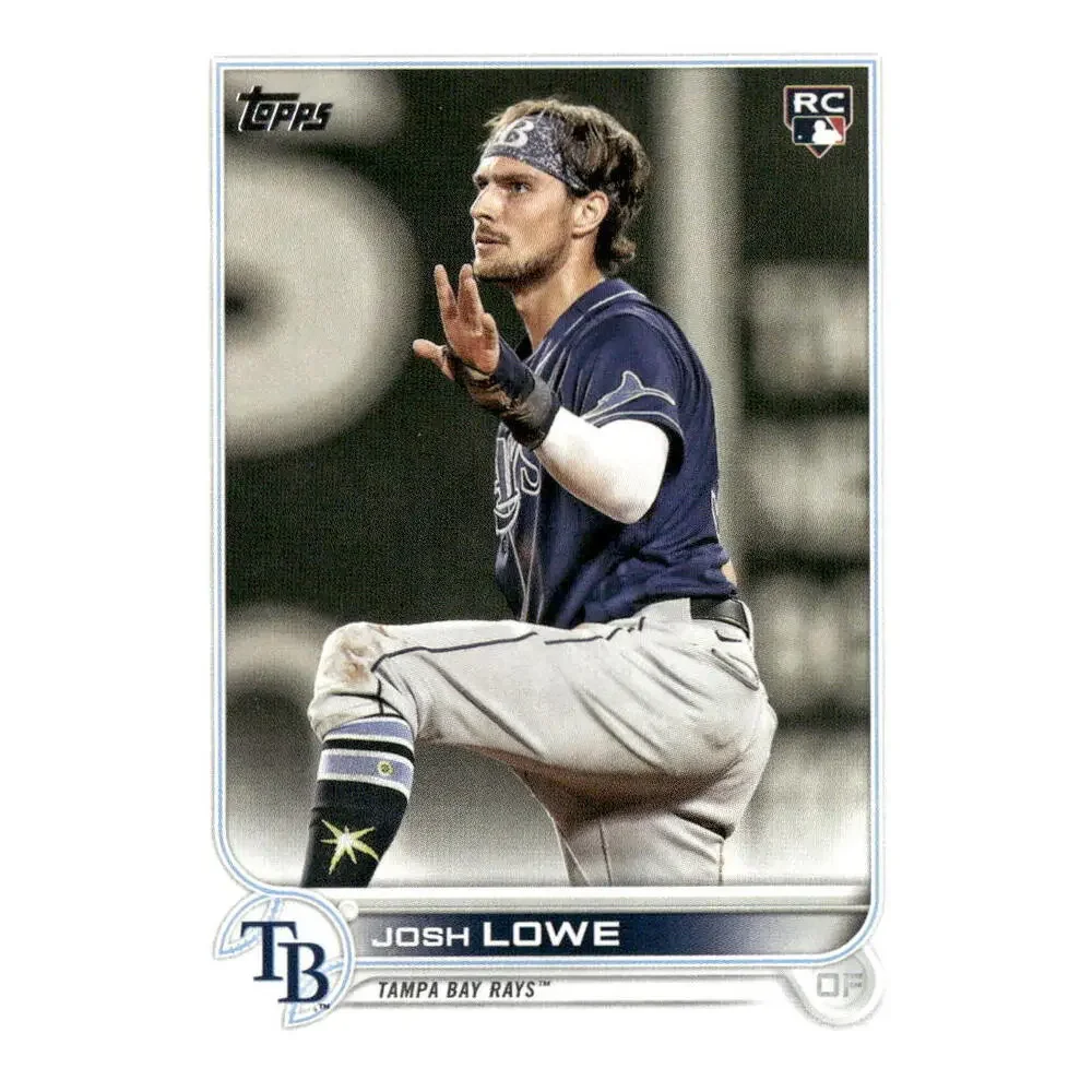 2022 Topps Tampa Bay Rays #TB-16 Josh Lowe
